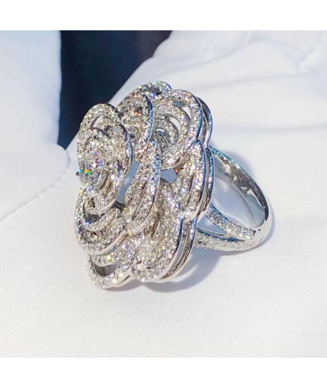 CHANEL Кольцо из белого золота, фото 5