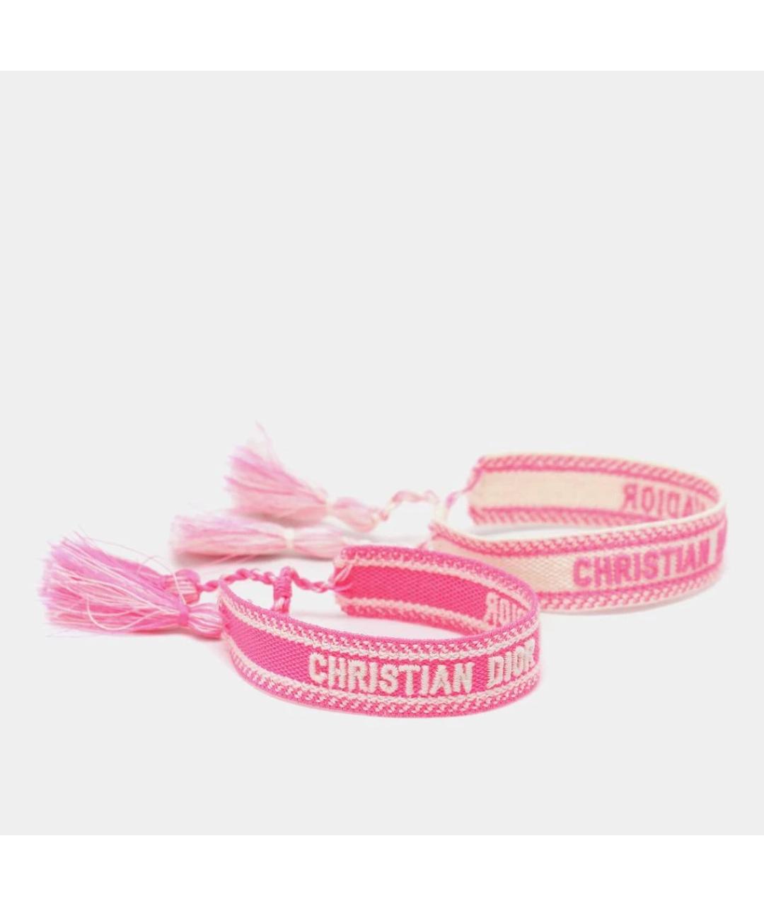 CHRISTIAN DIOR Розовый браслет, фото 5