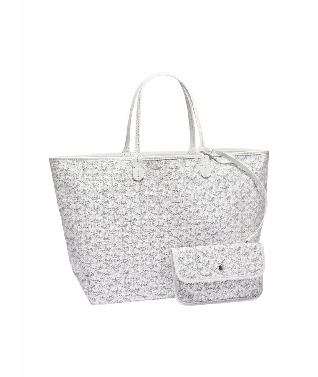 GOYARD Белая сумка тоут, фото 1