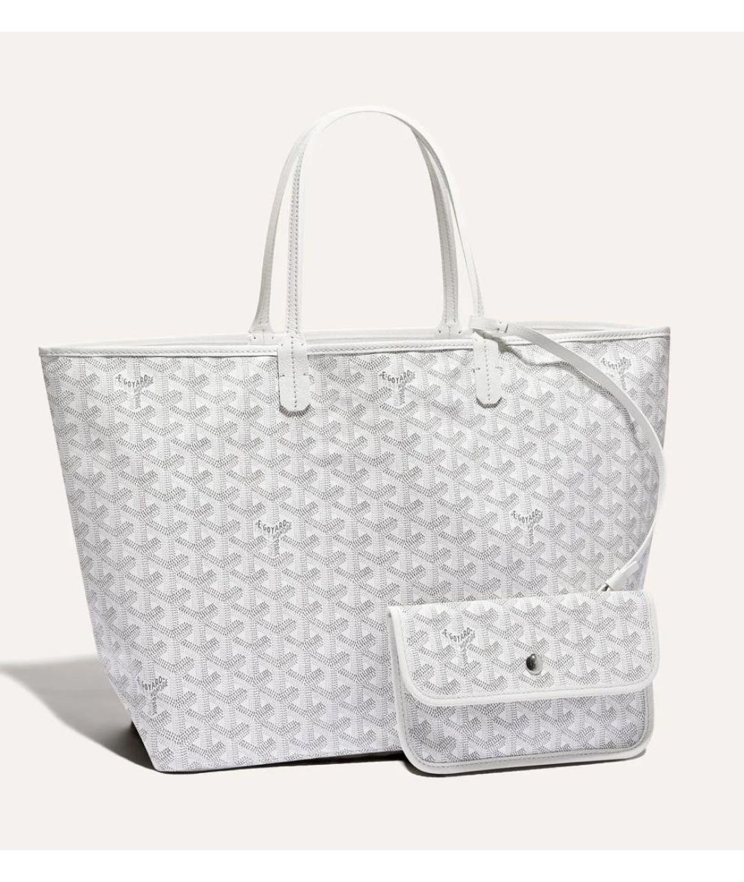GOYARD Белая сумка тоут, фото 3
