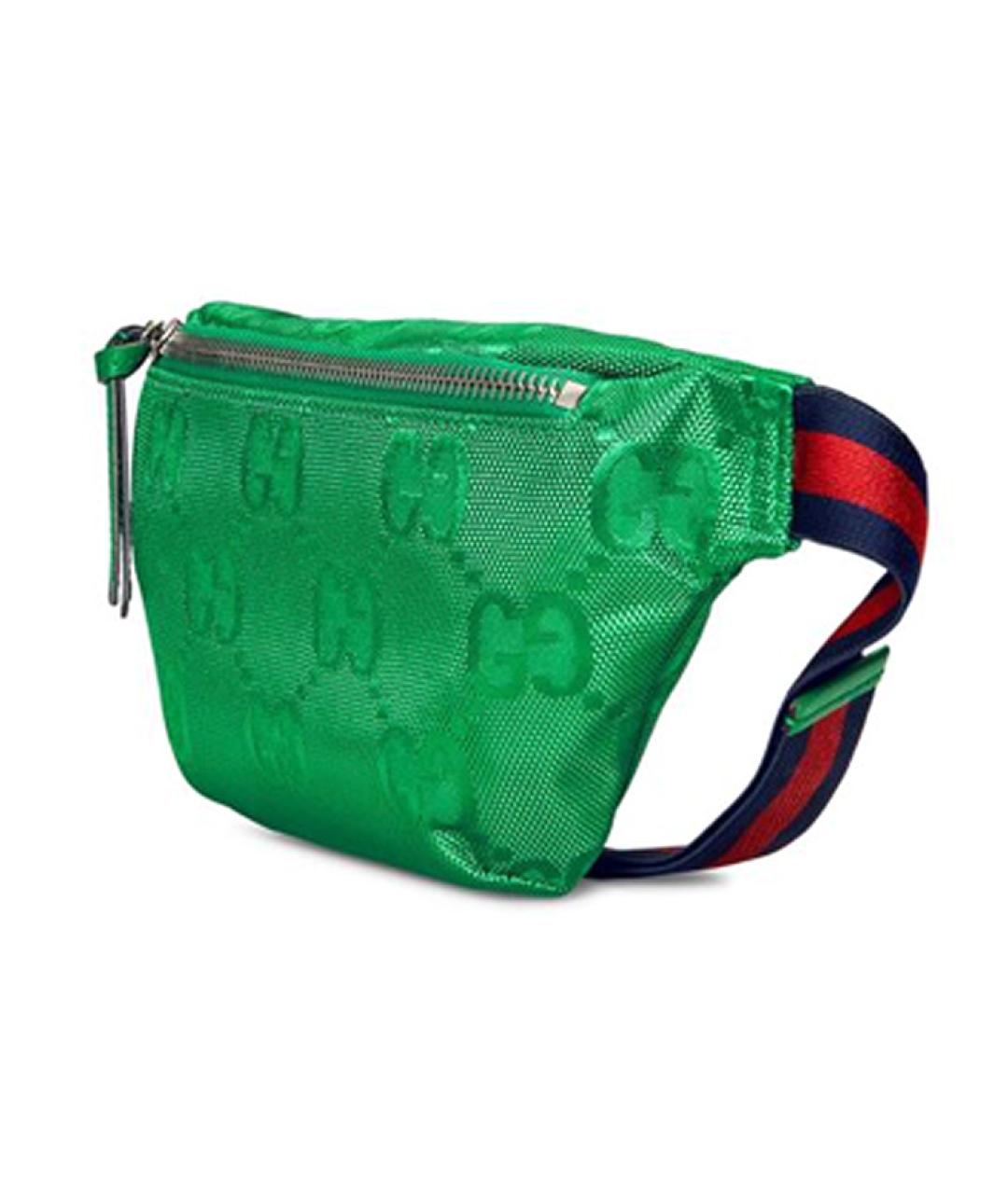 GUCCI Зеленая поясная сумка, фото 2