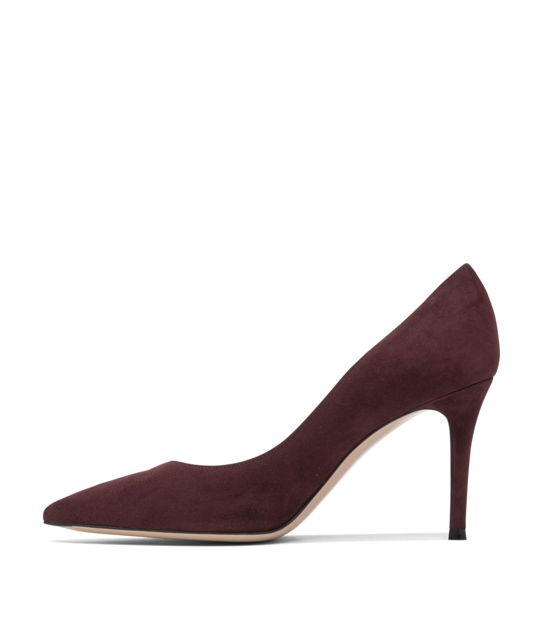 GIANVITO ROSSI Коричневые кожаные туфли, фото 3
