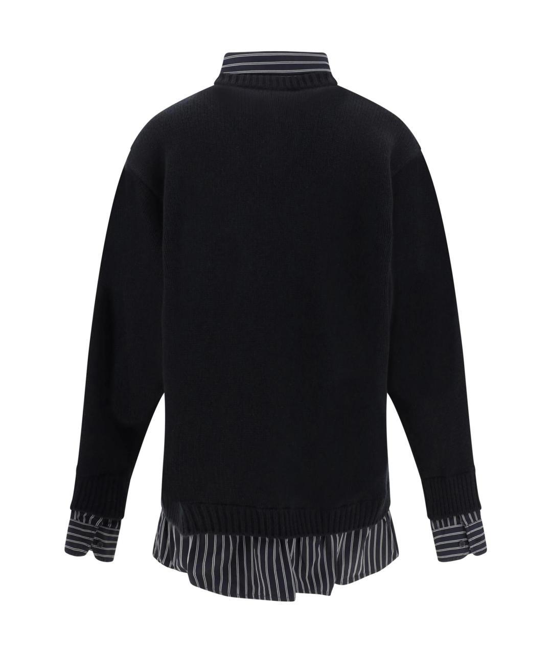 BALENCIAGA Черный джемпер / свитер, фото 2