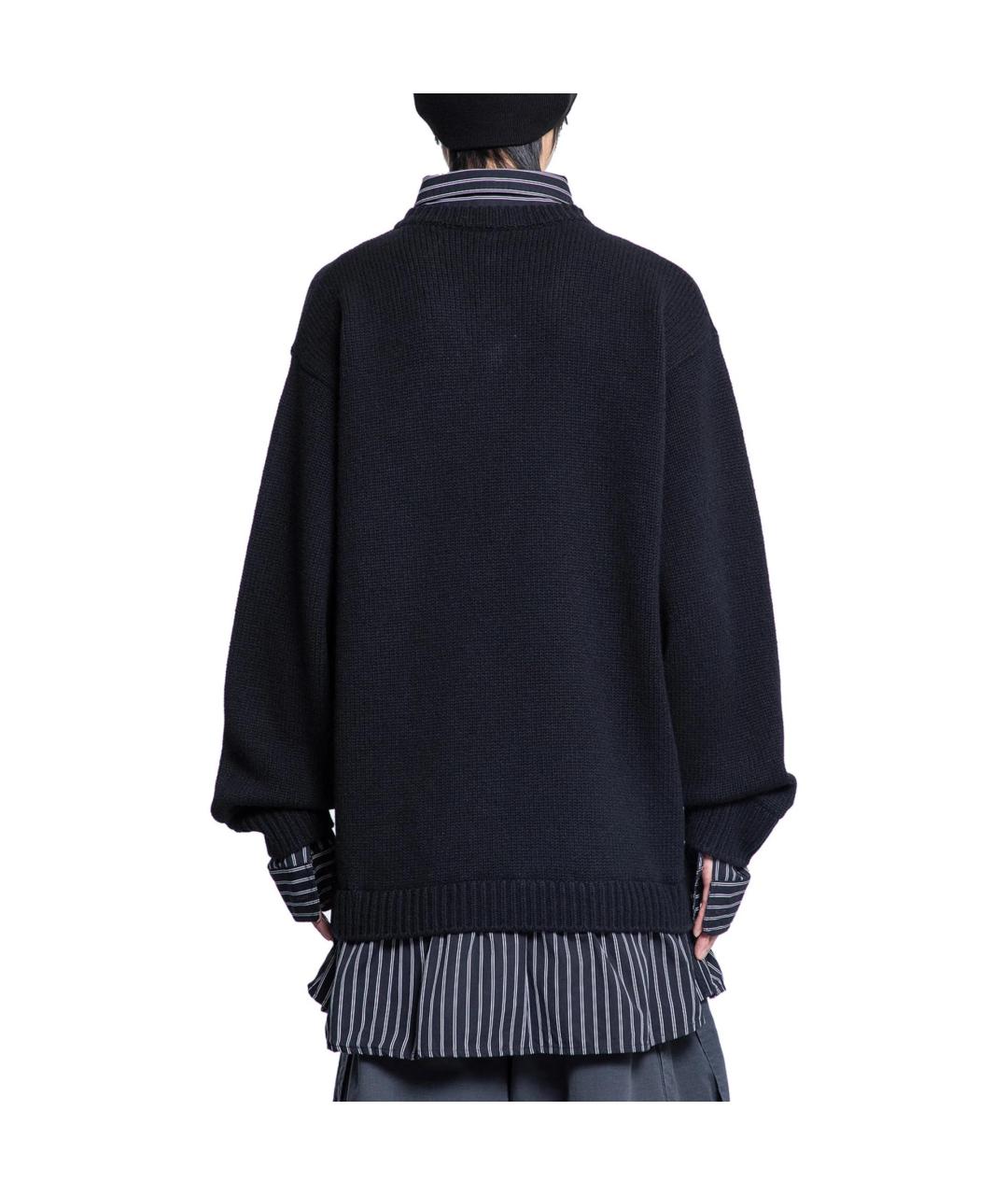 BALENCIAGA Черный джемпер / свитер, фото 4