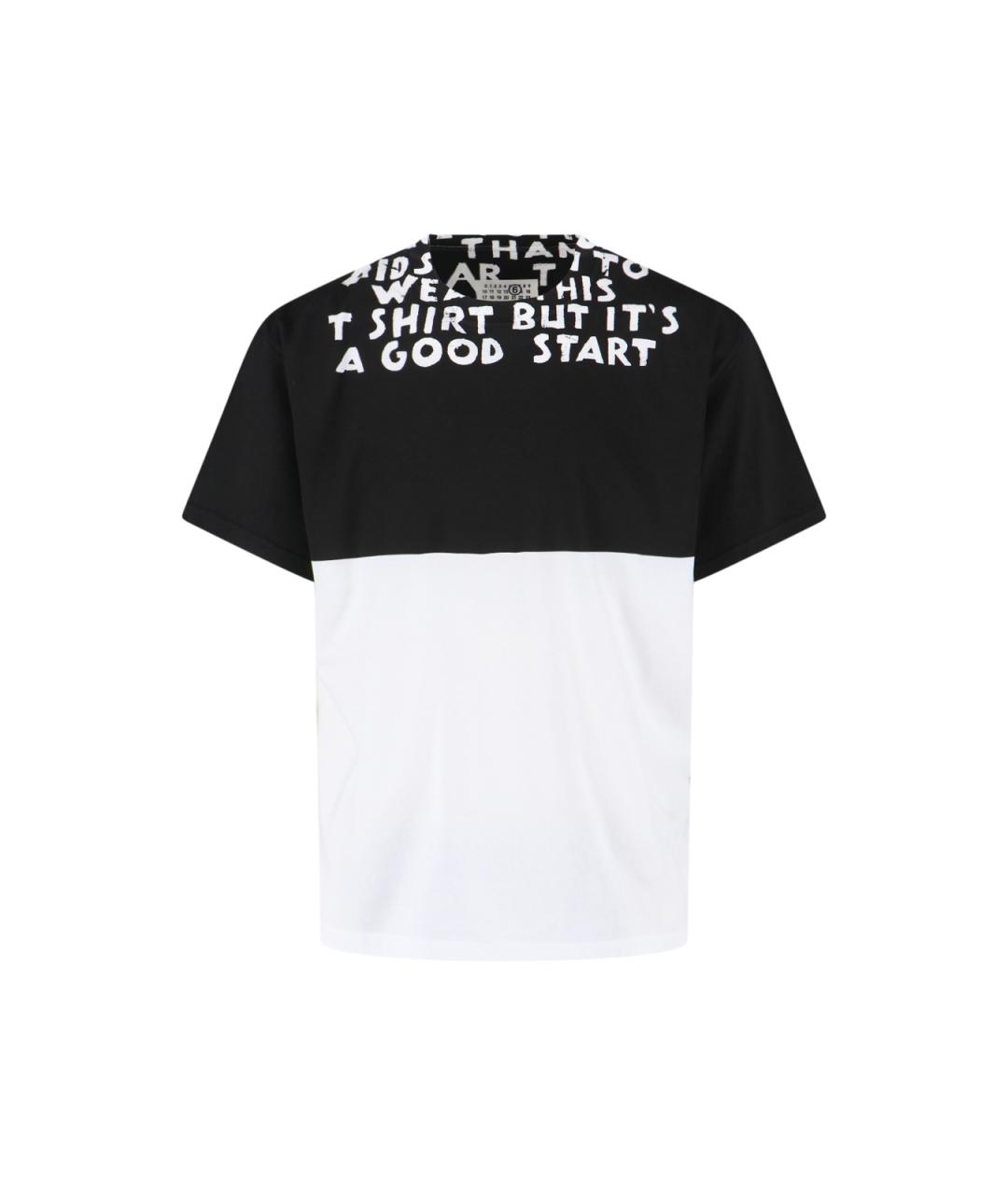 MM6 MAISON MARGIELA Мульти хлопковая футболка, фото 1