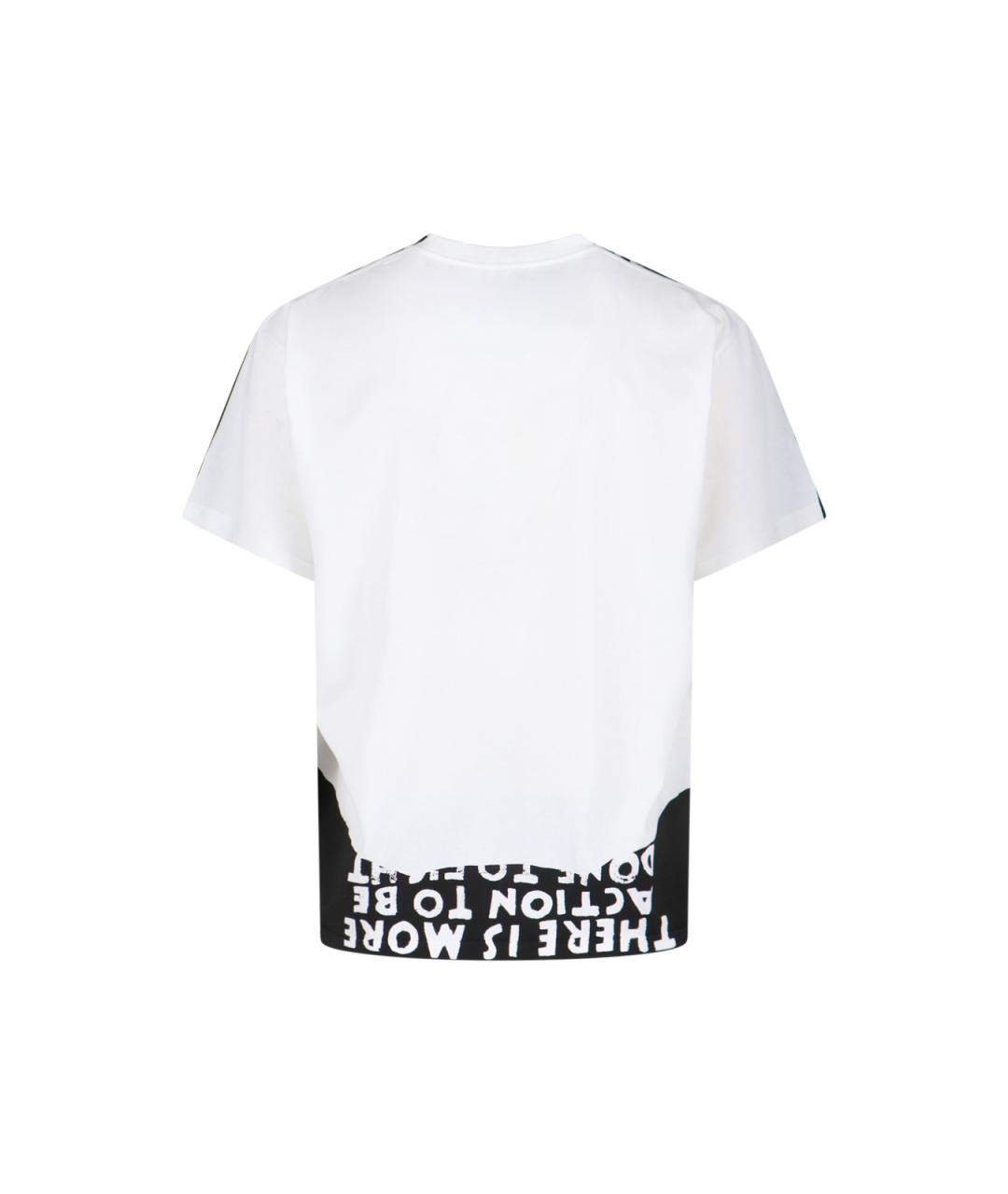 MM6 MAISON MARGIELA Мульти хлопковая футболка, фото 2