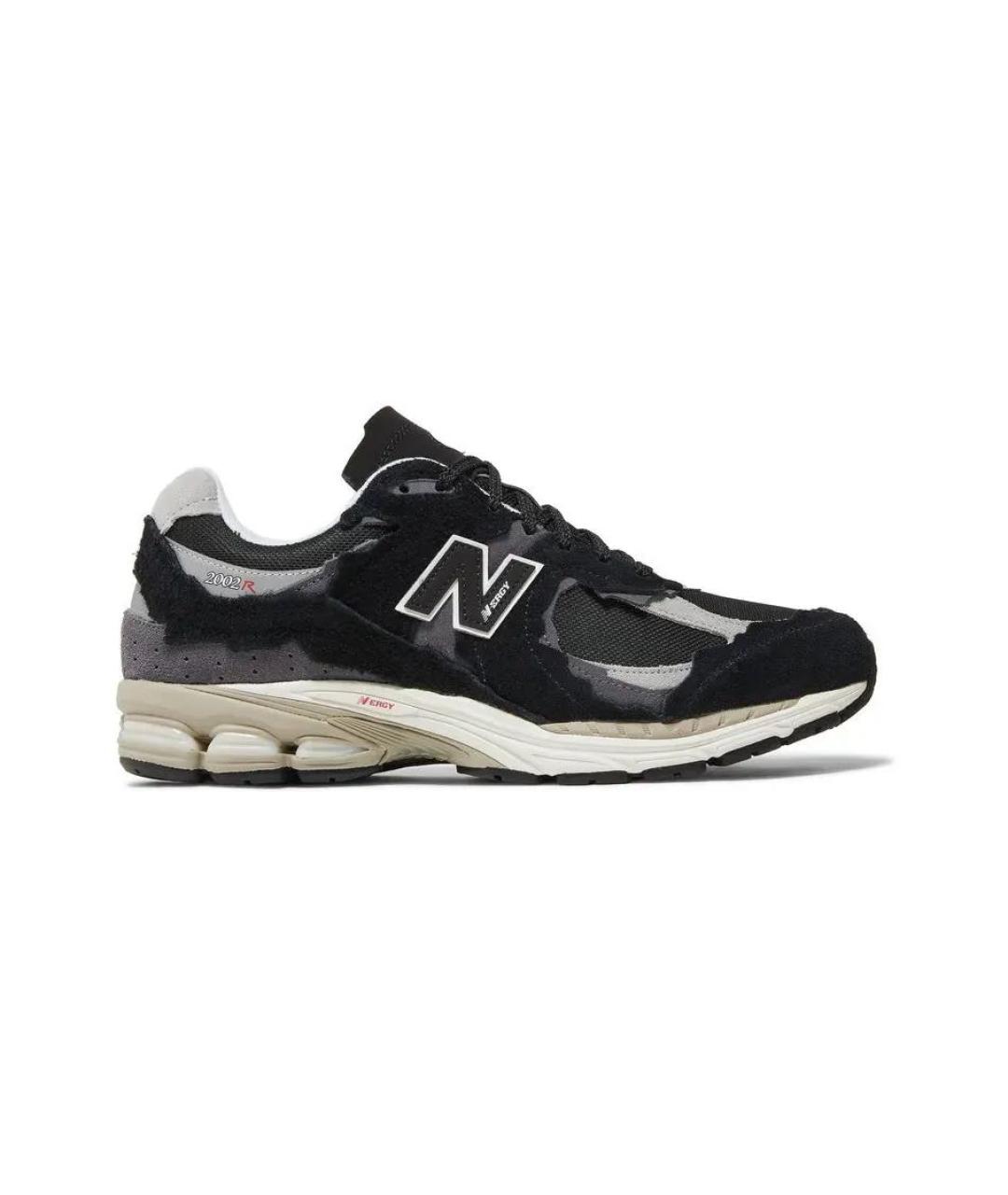 NEW BALANCE Черные замшевые низкие кроссовки / кеды, фото 7