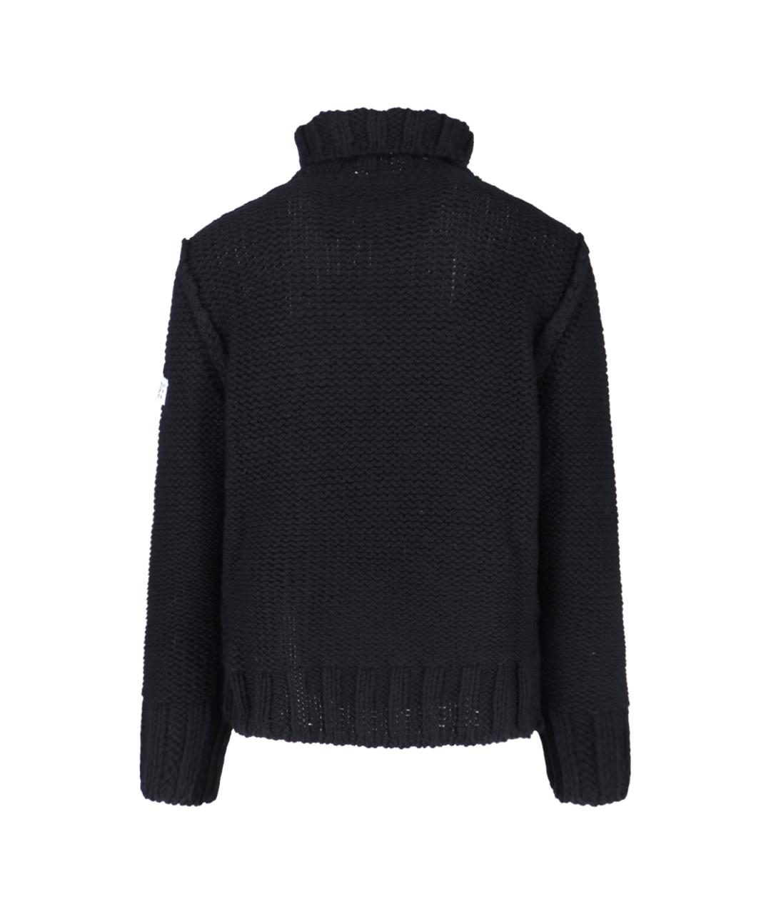 MM6 MAISON MARGIELA Черный шерстяной джемпер / свитер, фото 2