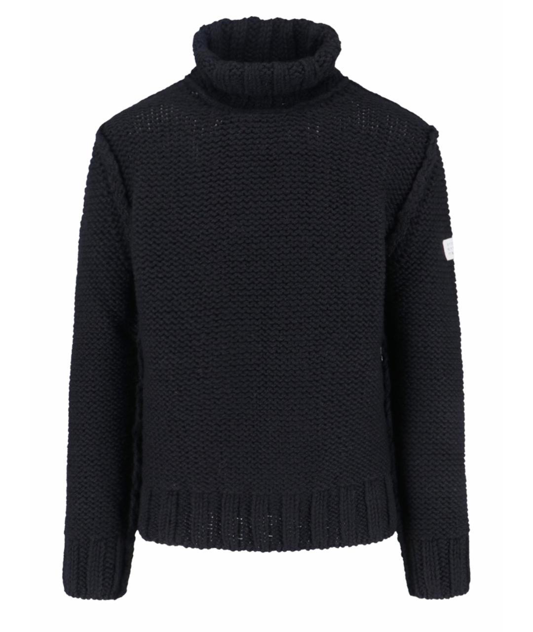 MM6 MAISON MARGIELA Черный шерстяной джемпер / свитер, фото 1