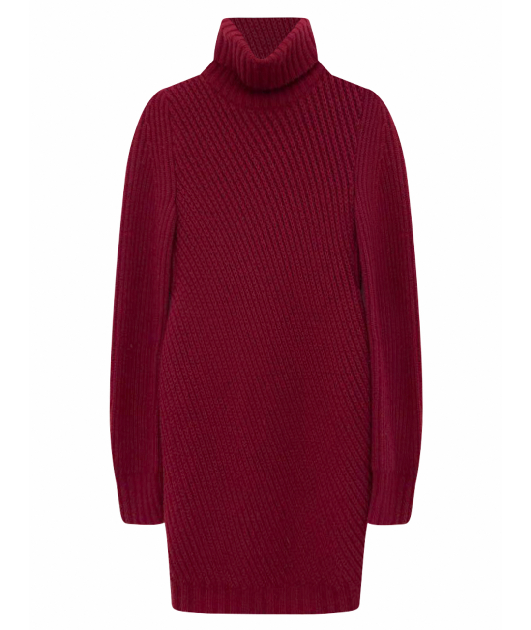 CELINE PRE-OWNED Бордовый кашемировый джемпер / свитер, фото 1