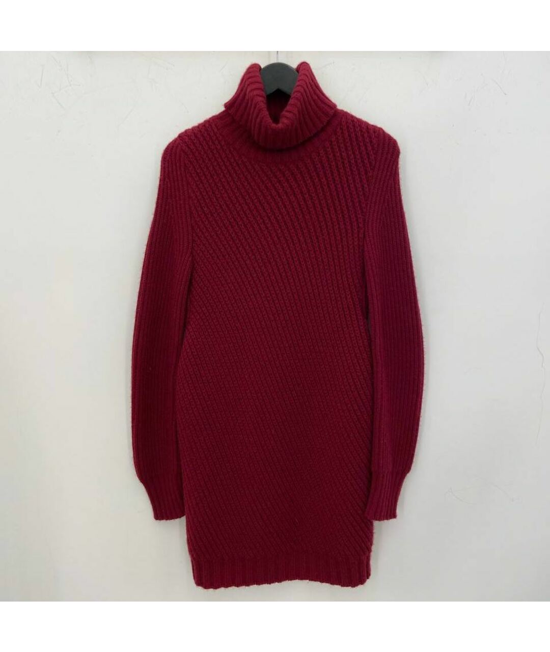 CELINE PRE-OWNED Бордовый кашемировый джемпер / свитер, фото 4