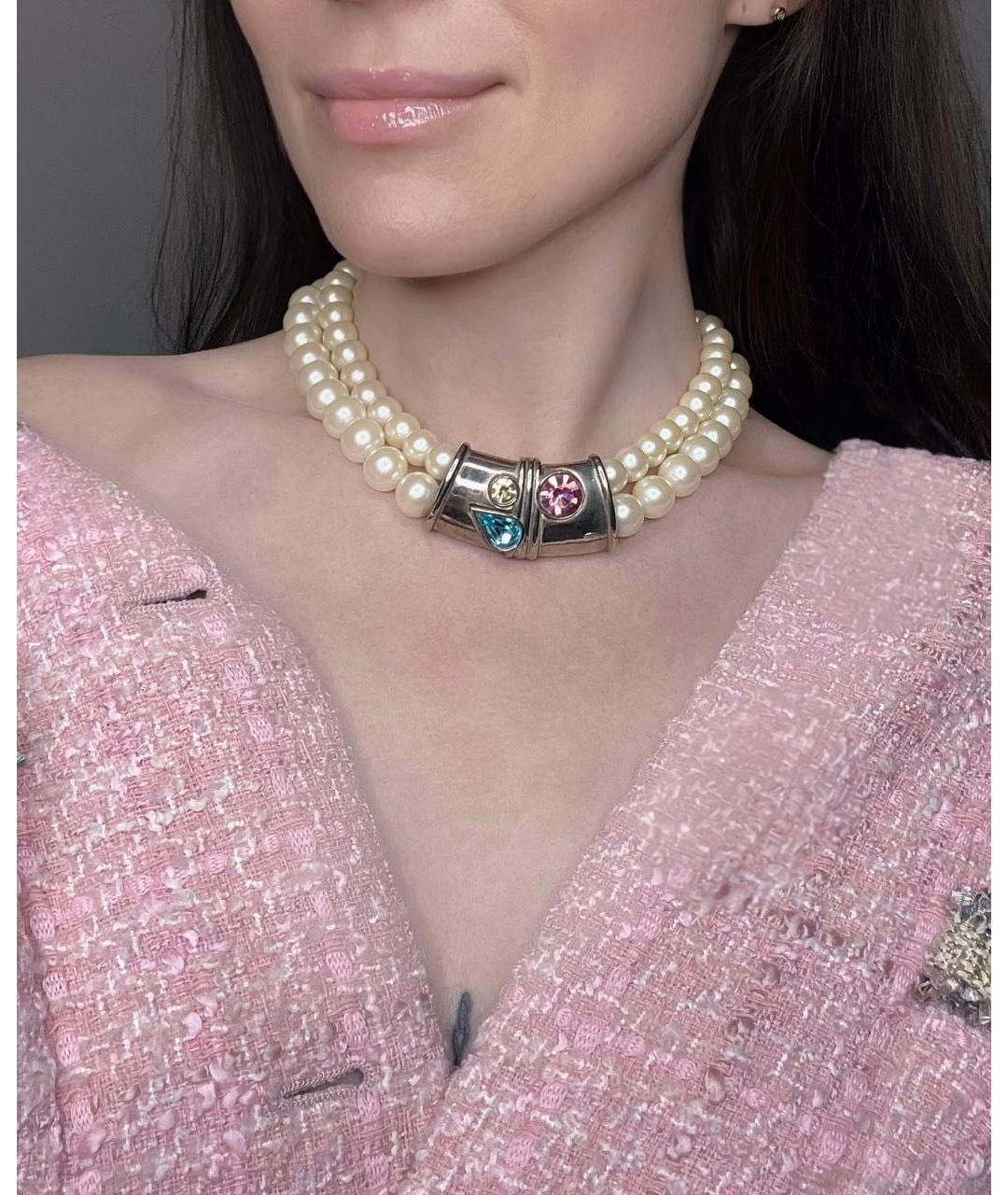 GIVENCHY Мульти жемчужное колье, фото 4