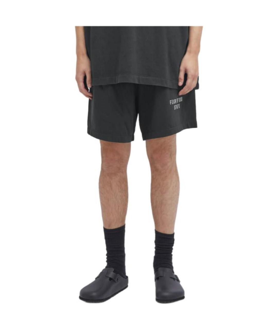 FEAR OF GOD ESSENTIALS Черные шорты, фото 3