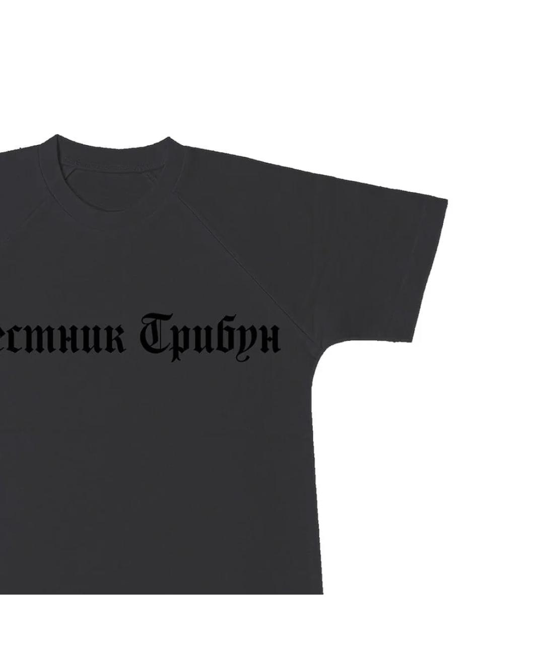 YEEZY Черная футболка, фото 5