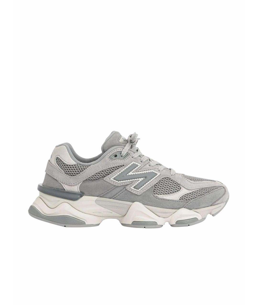 NEW BALANCE Серые низкие кроссовки / кеды, фото 1