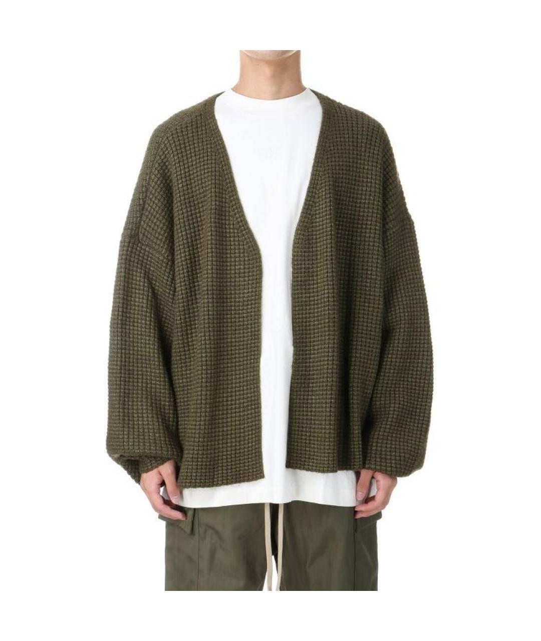 FEAR OF GOD ESSENTIALS Хаки кардиган, фото 3