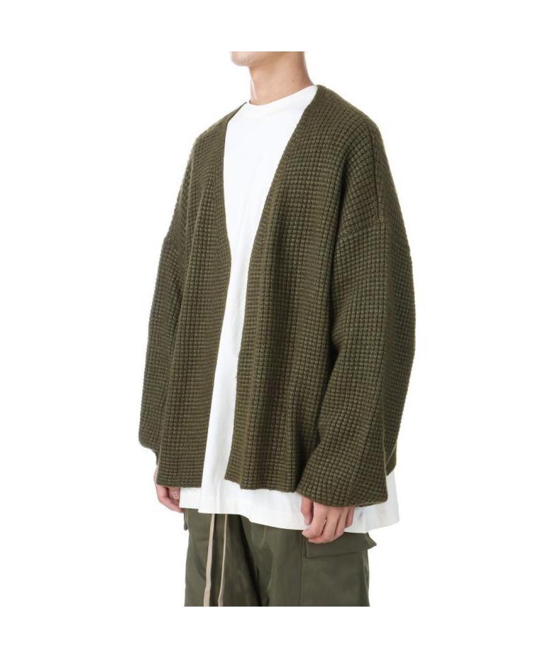 FEAR OF GOD ESSENTIALS Хаки кардиган, фото 4