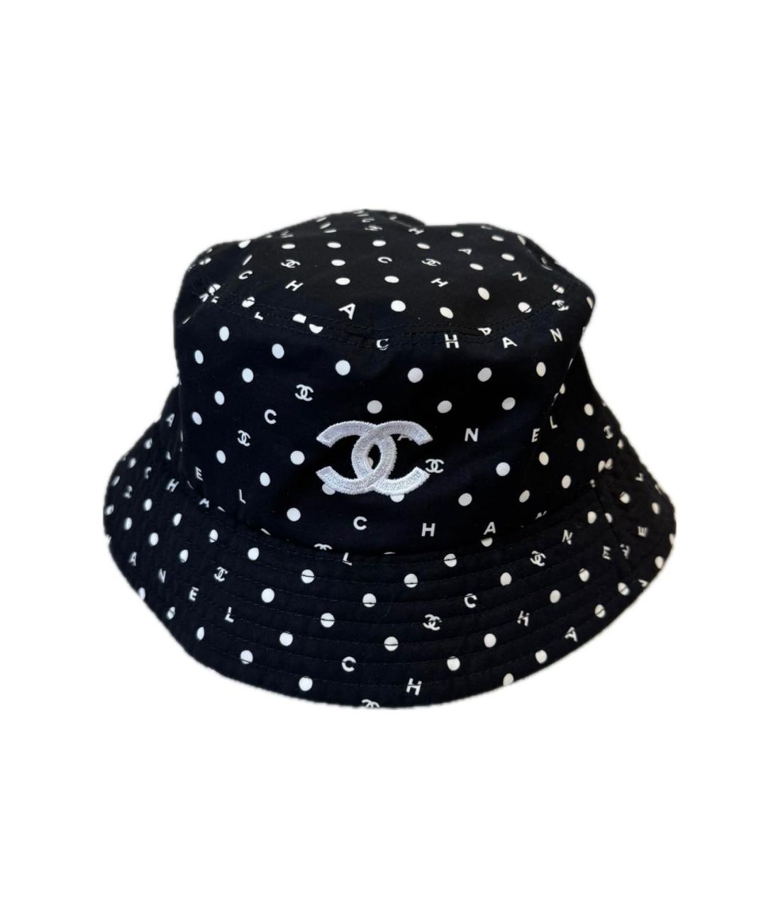 CHANEL Черная панама, фото 7