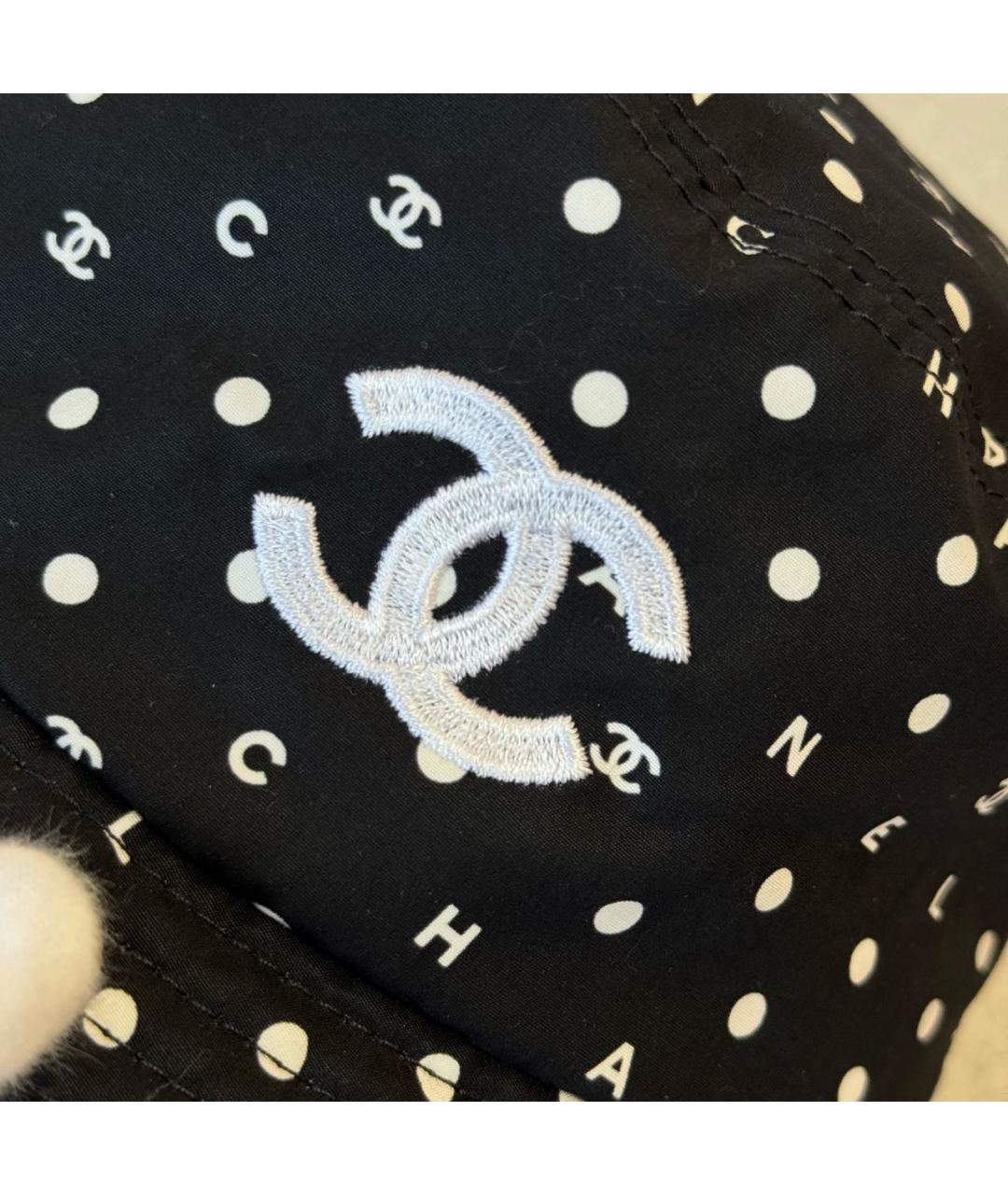 CHANEL Черная панама, фото 3