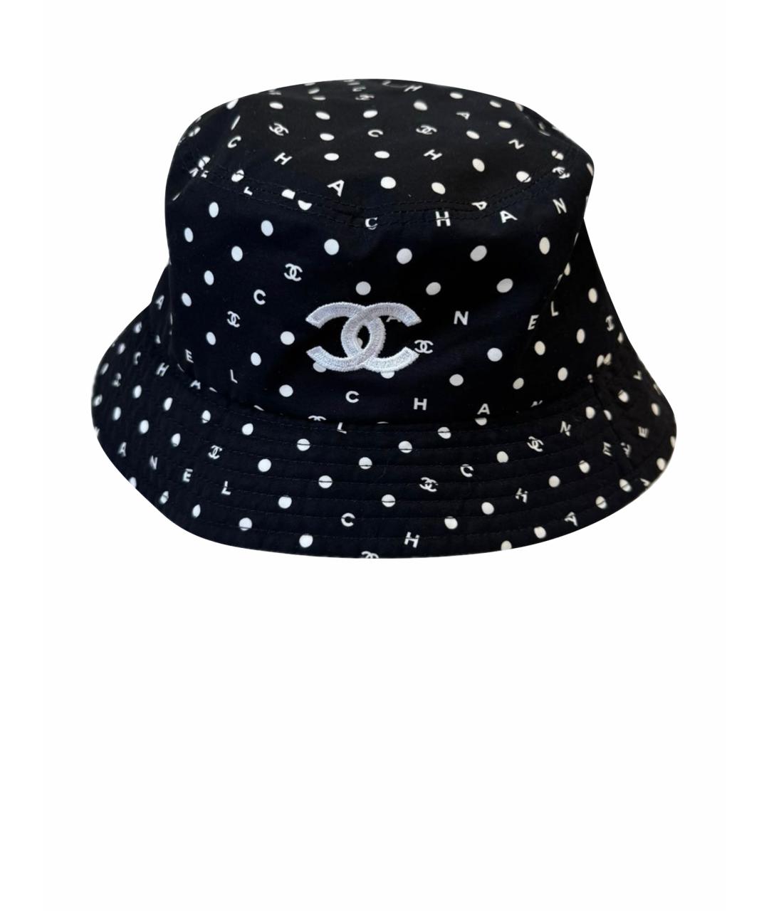 CHANEL Черная панама, фото 1