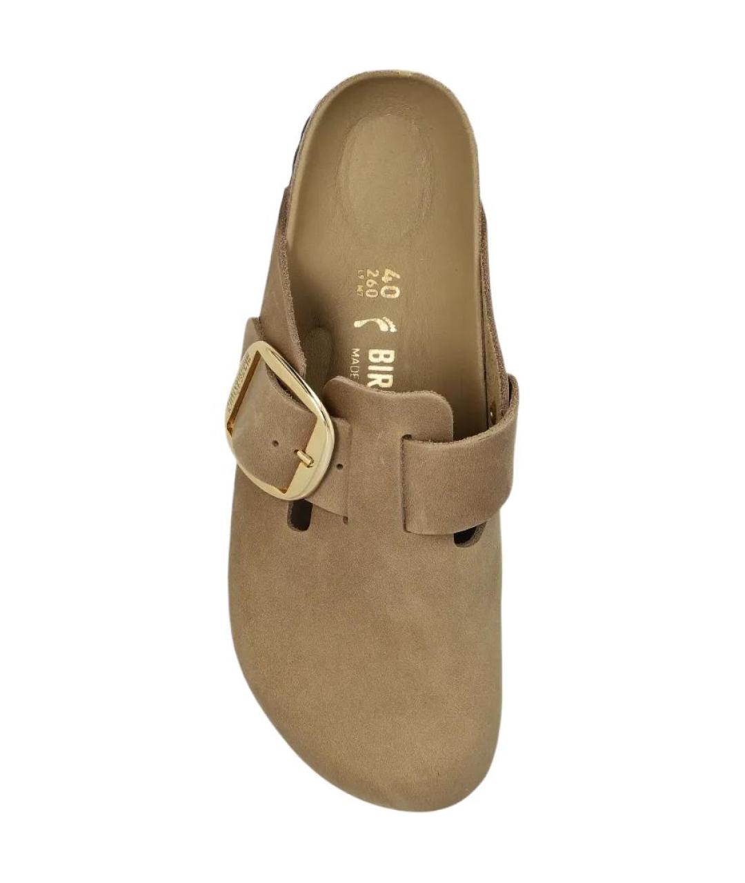 BIRKENSTOCK Коричневые сабо, фото 3