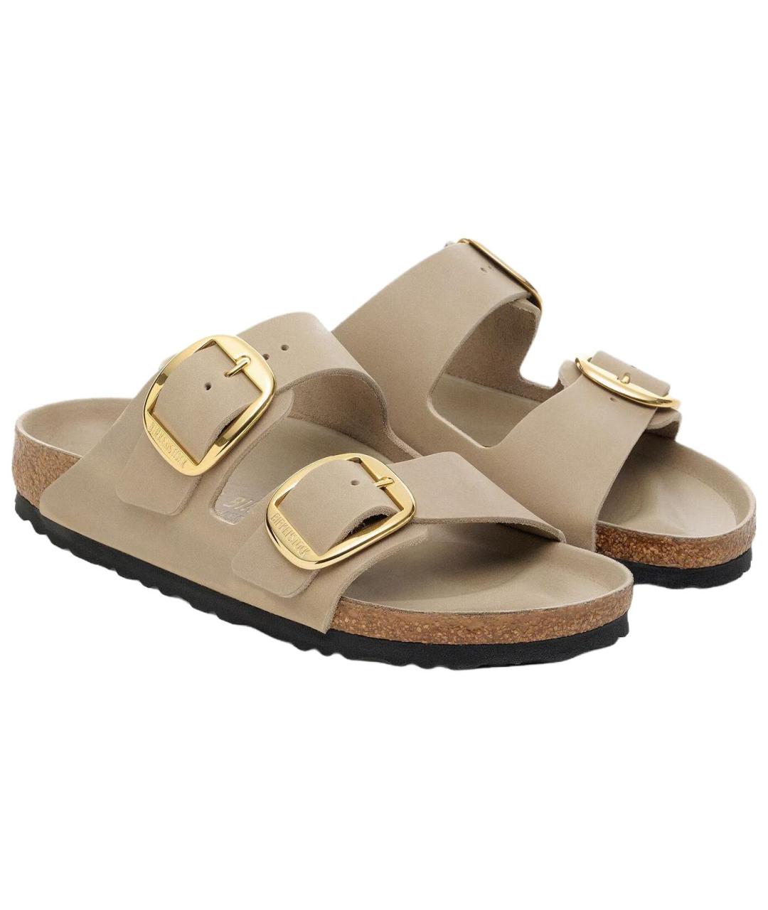 BIRKENSTOCK Коричневые сандалии, фото 3