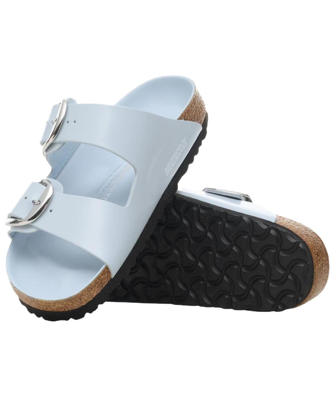 BIRKENSTOCK Голубые сандалии, фото 5