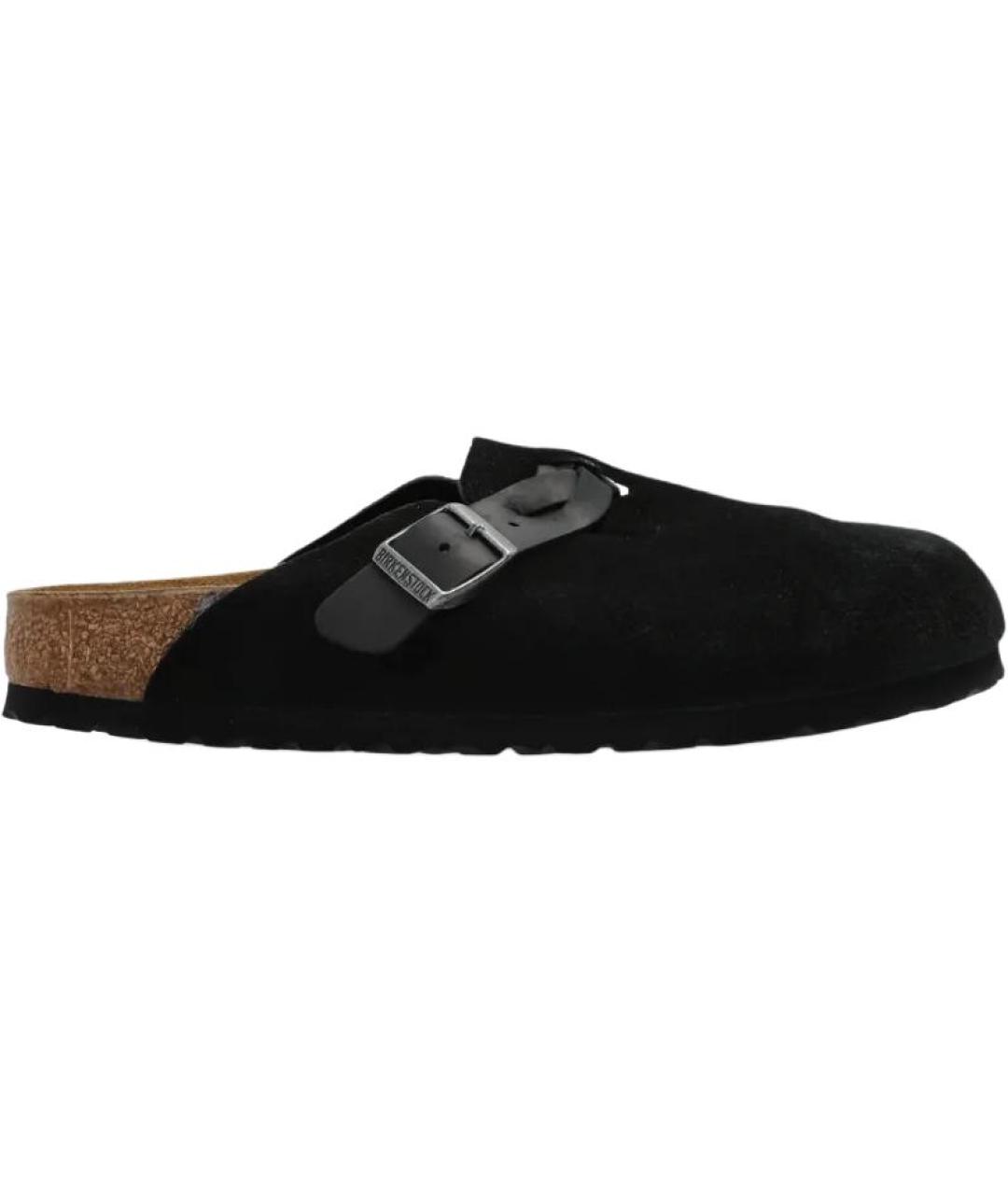 BIRKENSTOCK Черные сабо, фото 1