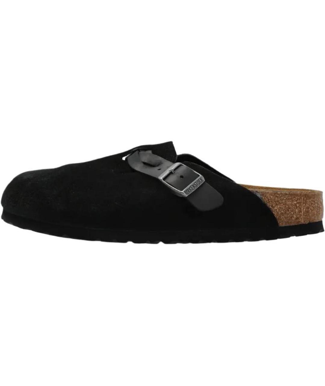 BIRKENSTOCK Черные сабо, фото 2