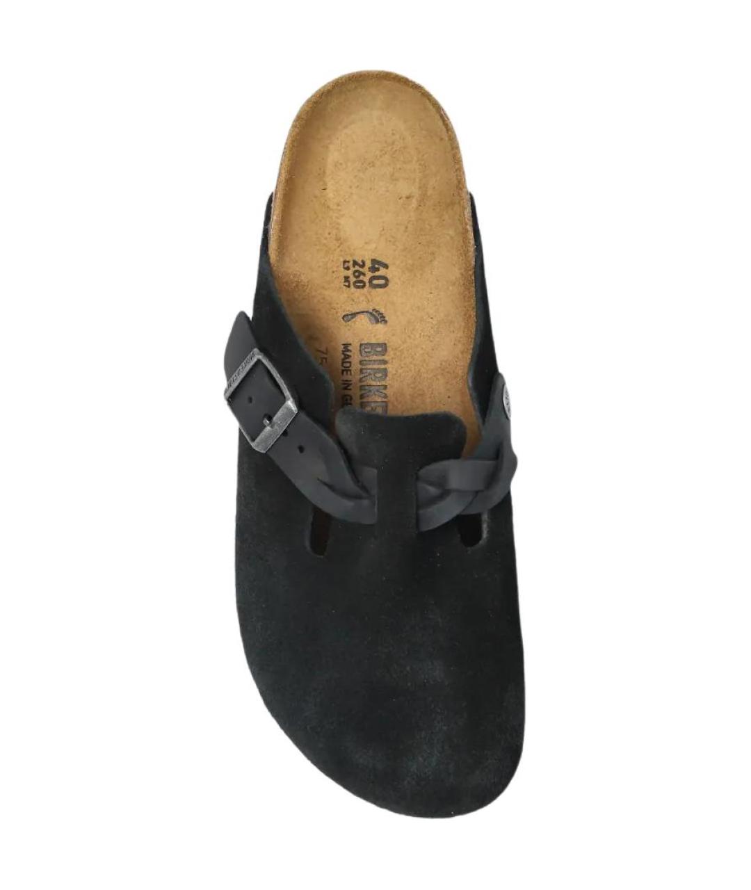 BIRKENSTOCK Черные сабо, фото 3
