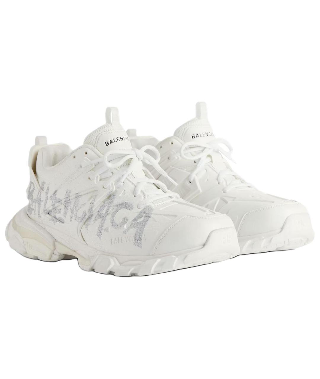 BALENCIAGA Белые кроссовки, фото 3