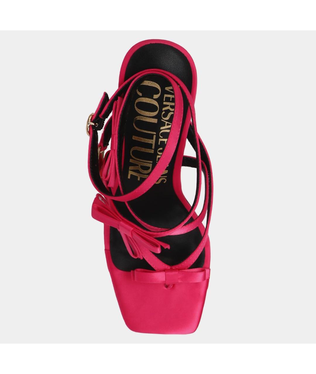 VERSACE JEANS COUTURE Фуксия босоножки, фото 2
