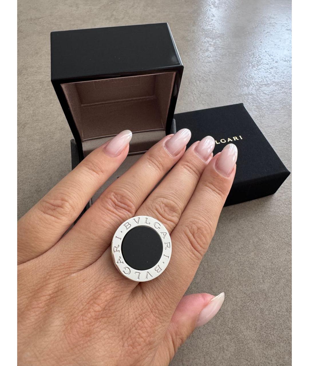 BVLGARI Кольцо из белого золота, фото 3