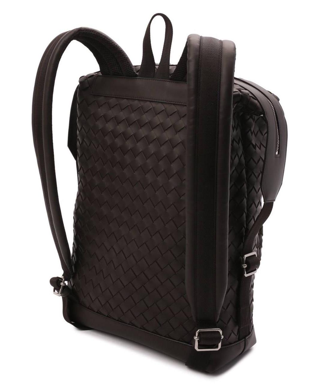 BOTTEGA VENETA Коричневый рюкзак, фото 3