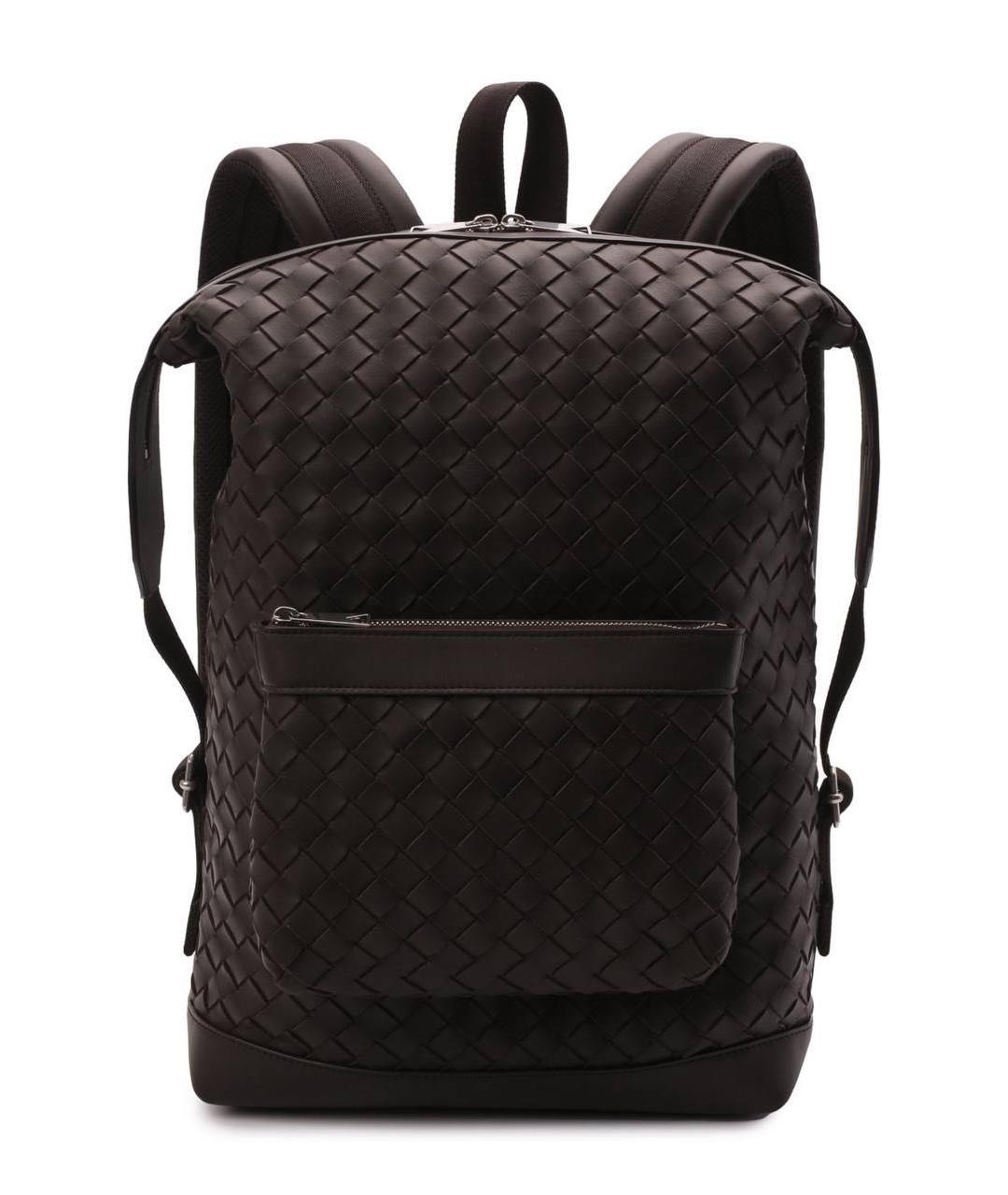 BOTTEGA VENETA Коричневый рюкзак, фото 1