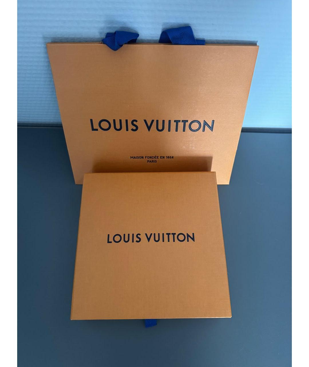 LOUIS VUITTON Белый кожаный ремень, фото 6