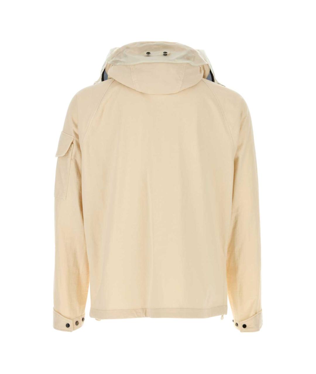CP COMPANY Бежевая полиамидовая куртка, фото 2