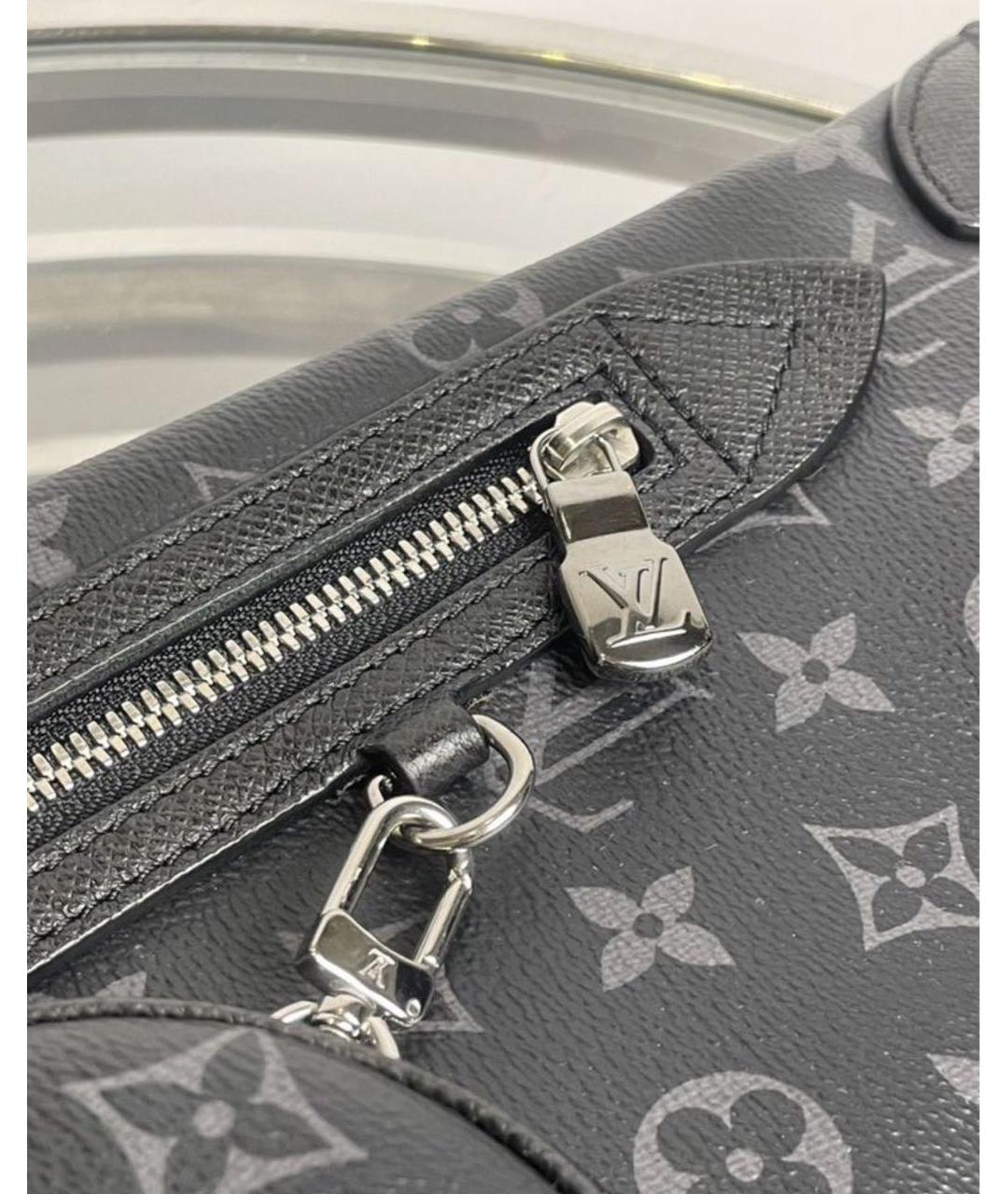 LOUIS VUITTON Черная поясная сумка, фото 5
