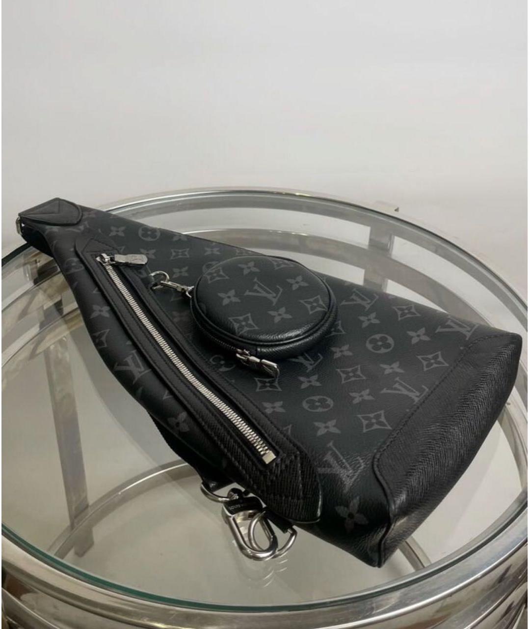 LOUIS VUITTON Черная поясная сумка, фото 2
