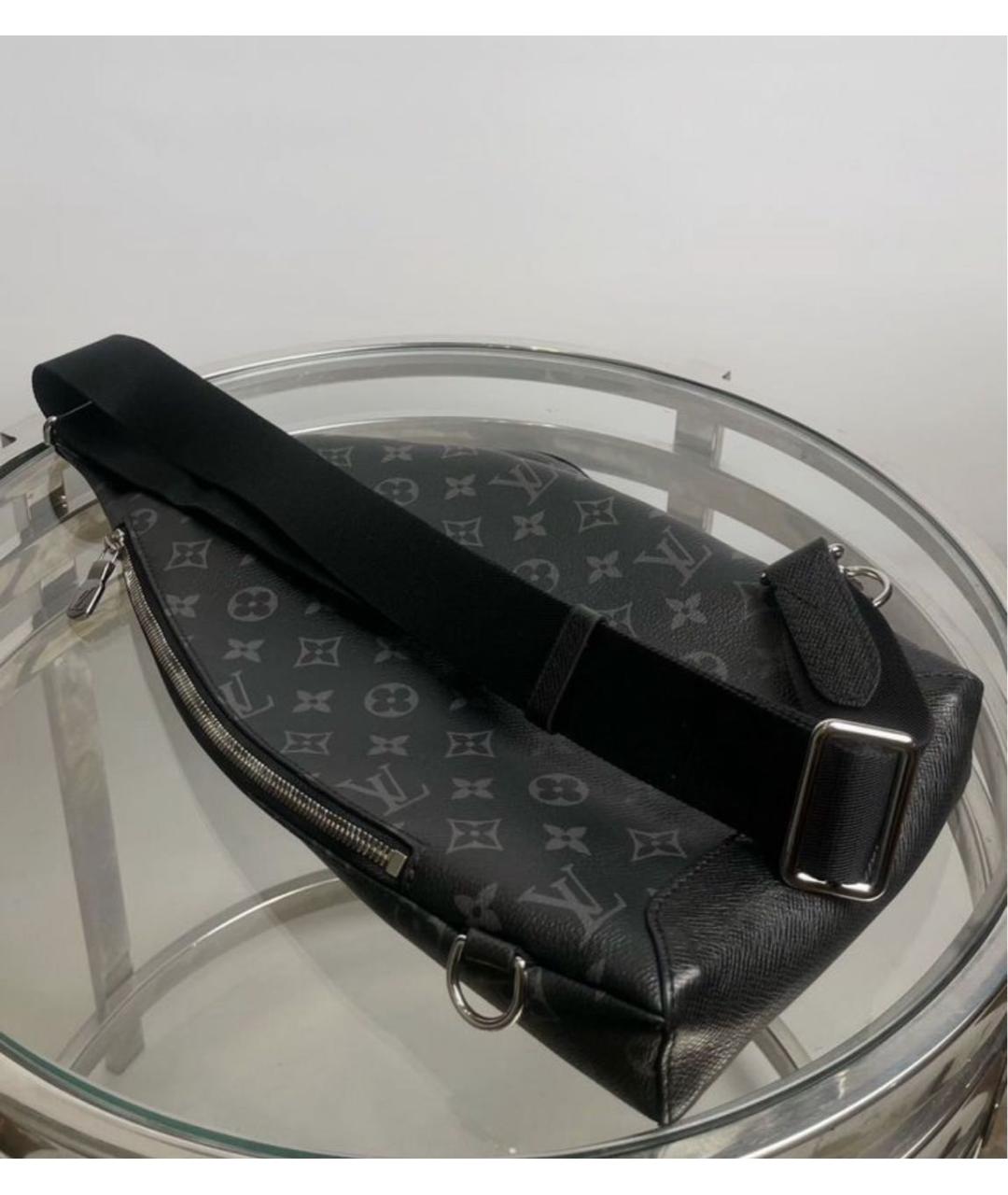 LOUIS VUITTON Черная поясная сумка, фото 4