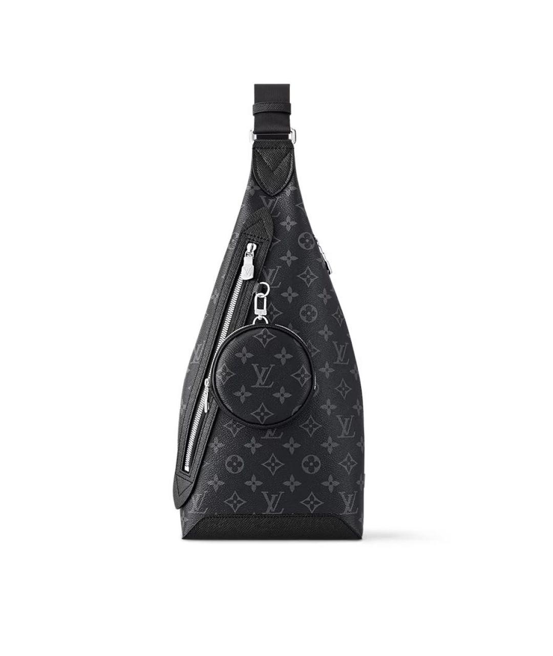 LOUIS VUITTON Черная поясная сумка, фото 1