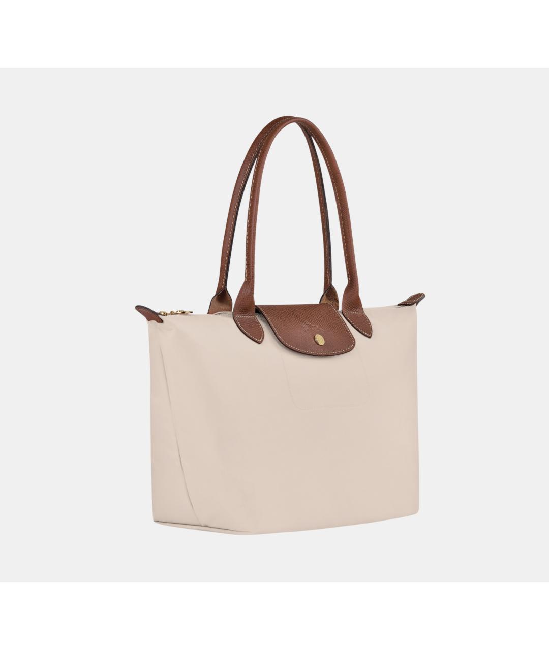 LONGCHAMP Бежевая сумка тоут, фото 2
