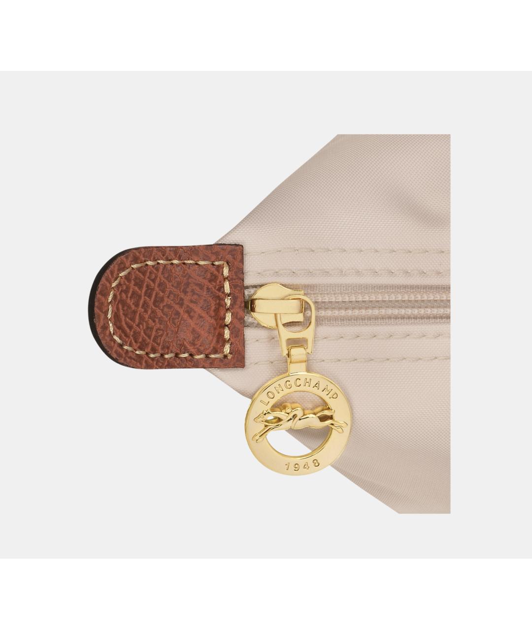 LONGCHAMP Бежевая сумка тоут, фото 5