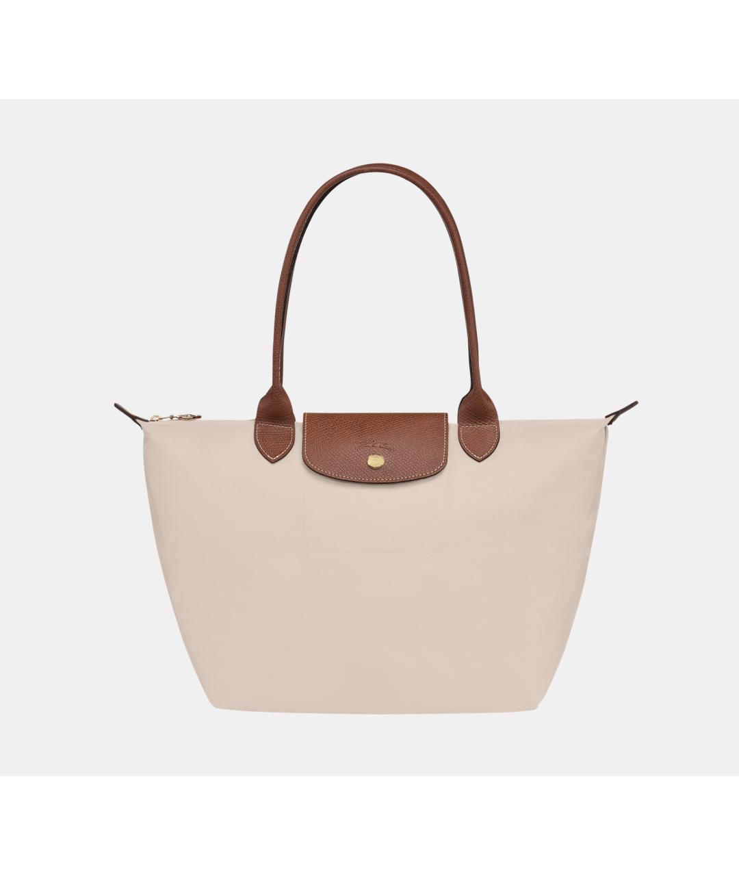 LONGCHAMP Бежевая сумка тоут, фото 8