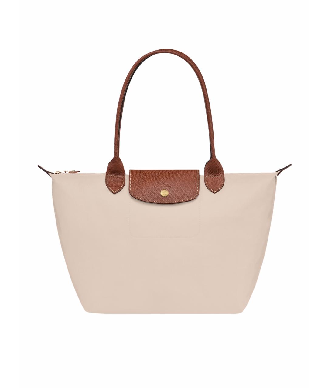 LONGCHAMP Бежевая сумка тоут, фото 1