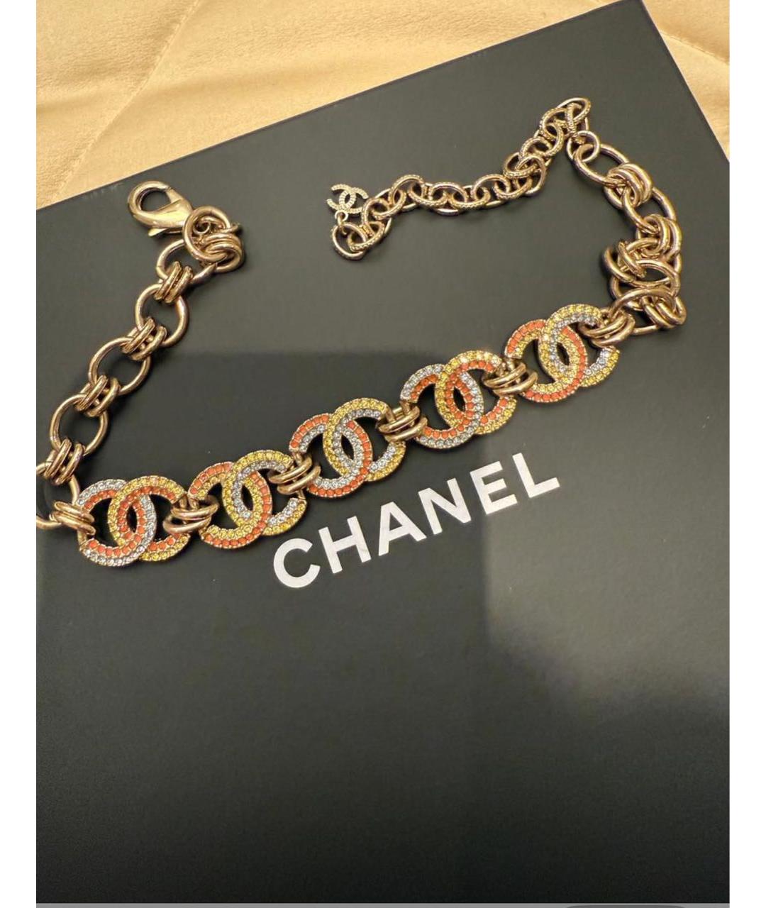CHANEL Металлический чокер, фото 2