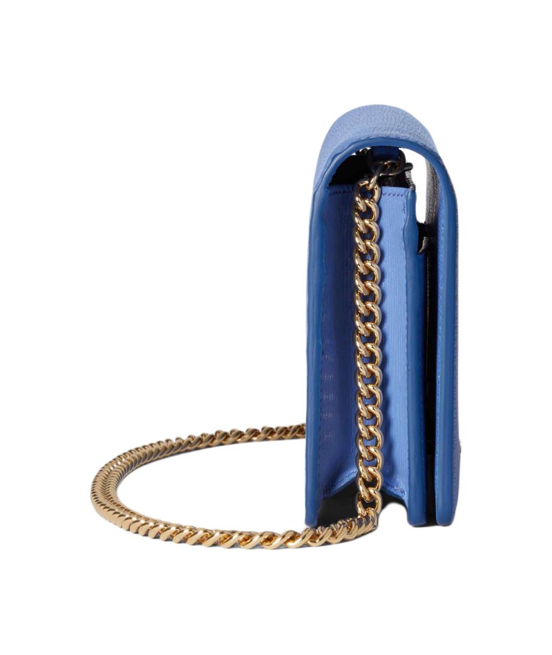 GUCCI Синий кожаный кошелек, фото 3