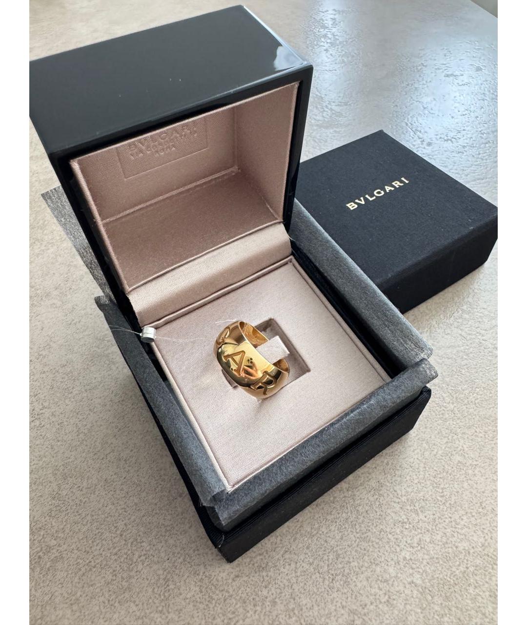 BVLGARI Золотое кольцо из желтого золота, фото 2