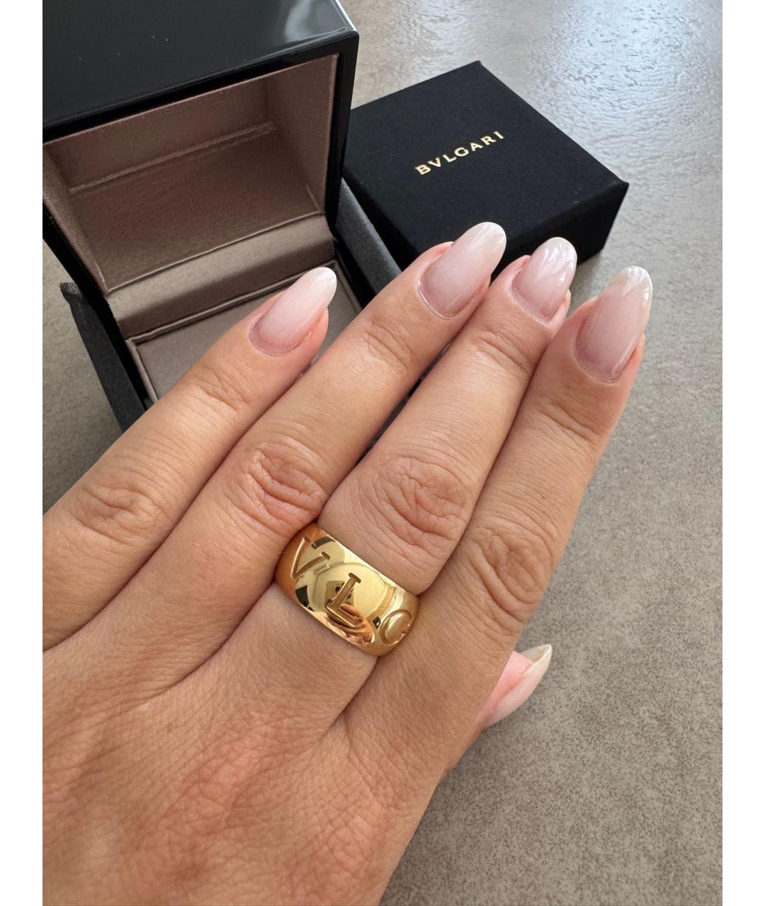 BVLGARI Золотое кольцо из желтого золота, фото 3