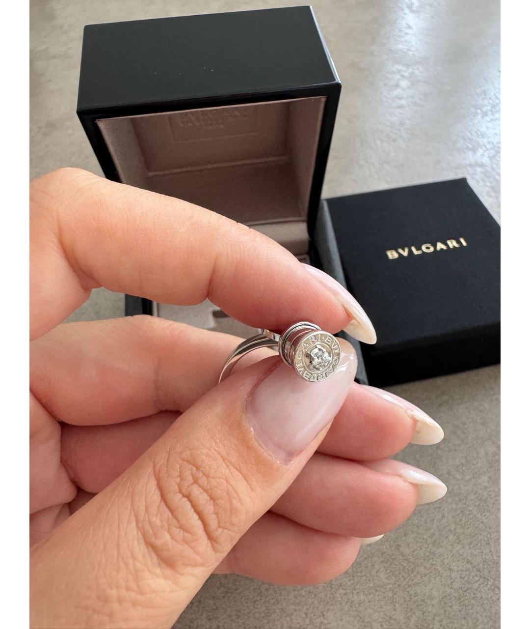 BVLGARI Кольцо из белого золота, фото 3